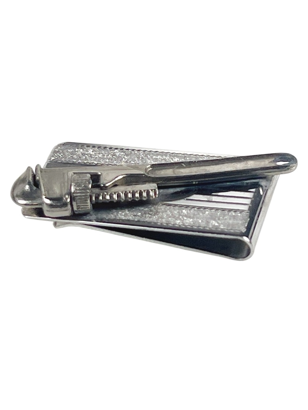 Vintage Pipe Wrench Silver Tone Money Clip Plumber Handyman Construction - Picture 5 of 7